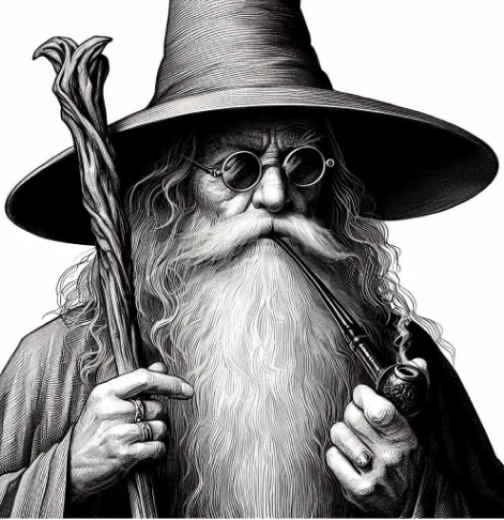 gandalf está disfrutando de la terapia online